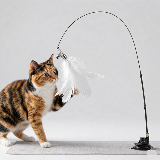 FeatherFrenzy Interactive Cat Wand